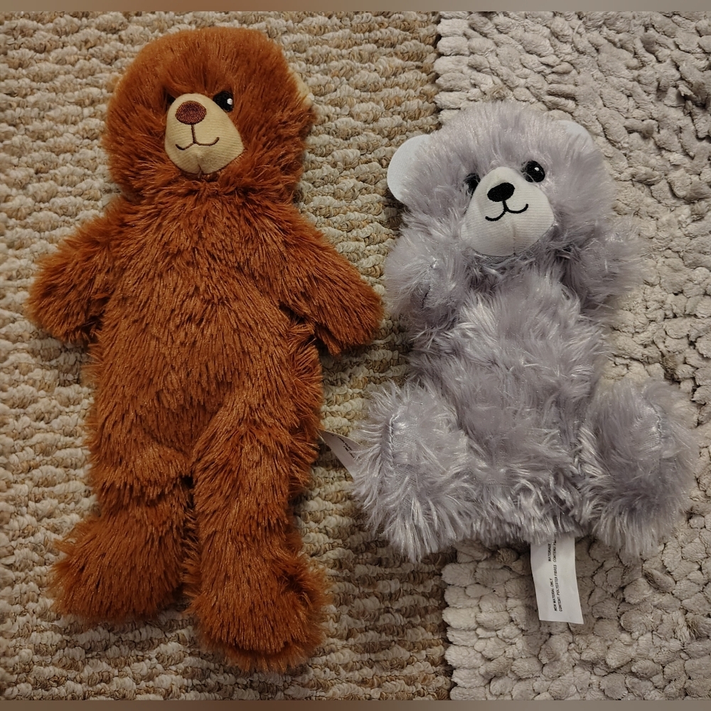 😊5 For $20 Brown and Gray Plush Teddy Bears